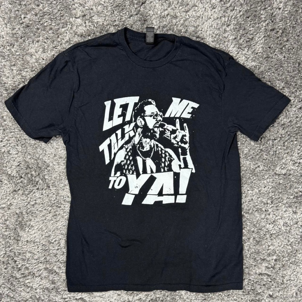 WWE La Knight Let Me Talk To Ya T-Shirt, Size Medium